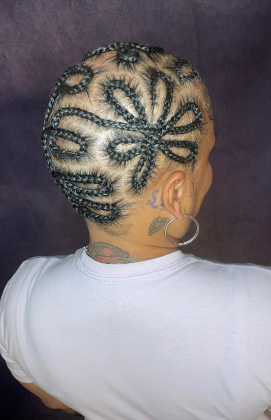 Baldie Braids with Nadia